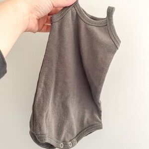 Quincy Mae ribbed body suit